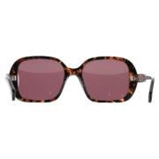 Chloé Pre-owned Pre-owned Plast solglasgon Brown, Dam