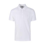 Burberry Vit Replen Polo Skjorta White, Herr