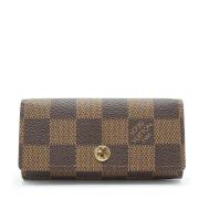 Louis Vuitton Vintage Pre-owned Laeder nyckelhllare Brown, Dam