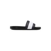 Tommy Hilfiger Flag Pool Slide Sandaler för Män Black, Herr