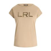 Ralph Lauren T-shirt Brown, Dam