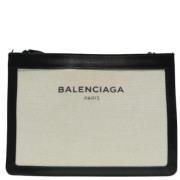 Balenciaga Vintage Pre-owned Canvas balenciaga-vskor Beige, Dam