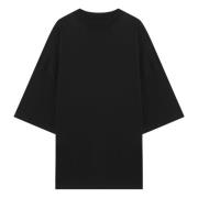 Jil Sander Kortärmad rund hals T-shirt Black, Herr