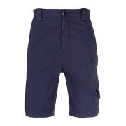 C.p. Company Stiliga Bermuda Shorts för Män Blue, Herr