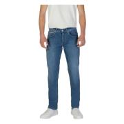 Replay Regular Loose Jeans Vår/Sommar Kollektion Blue, Herr