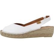 Toni Pons Wedges White, Dam