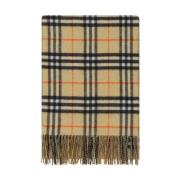 Burberry Ikonisk Check Print Kashmir Sjal Multicolor, Dam