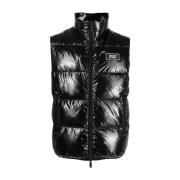 Dsquared2 Svart Gilet Väst för Män Black, Herr