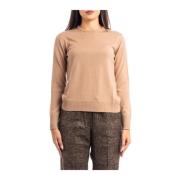 Seventy Stilren Crew Neck Sweater Brown, Dam