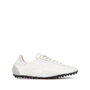 Maison Margiela Vita Sneakers med Snörning Detaljer White, Dam