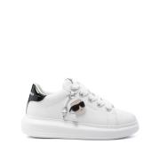 Karl Lagerfeld Ikon NFT Kapri sneakers White, Dam