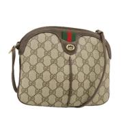 Gucci Vintage Pre-owned Laeder gucci-vskor Beige, Dam