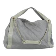 Chanel Vintage Pre-owned Laeder handvskor Gray, Dam