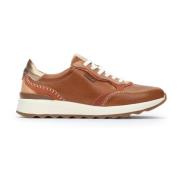 Pikolinos Brun läder dam sneaker Arrecife Brown, Dam