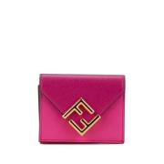 Fendi Vintage Pre-owned Laeder plnbcker Pink, Dam