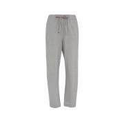 Semicouture Grå Casual Ullblandade Byxor Gray, Dam