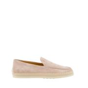 Tod's Rafia Mocassino Pant för kvinnor Pink, Dam