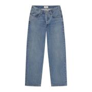 Agolde Baggy Waist Jeans Blue, Herr