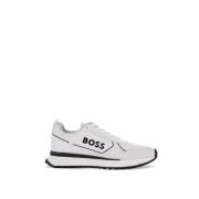 Boss Vita Sneakers med Svarta Detaljer och Tank Sula White, Herr