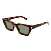 Saint Laurent Calista Läder Axelväska Brown, Unisex