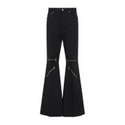 Rick Owens Cargobyxor i Svart Black, Herr