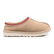 UGG Mocka Tasman Tofflor - Broderade Detaljer Beige, Dam