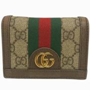 Gucci Vintage Pre-owned Laeder plnbcker Brown, Dam