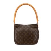 Louis Vuitton Vintage Pre-owned Canvas handvskor Brown, Dam