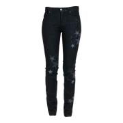 RED Valentino Svart Denim Fickväska Black, Dam