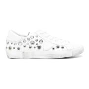 Philippe Model Vita Lädersneakers Vintage Stil White, Dam