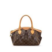 Louis Vuitton Vintage Pre-owned Canvas handvskor Brown, Dam