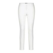 Cambio Slim-Fit Byxor Ros White, Dam