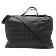 Chanel Vintage Pre-owned Canvas chanel-vskor Black, Dam