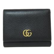 Gucci Vintage Pre-owned Laeder plnbcker Black, Dam