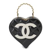 Chanel Vintage Pre-owned Laeder chanel-vskor Black, Dam