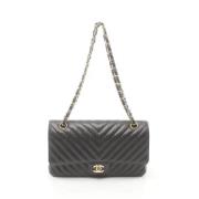 Chanel Vintage Pre-owned Laeder chanel-vskor Black, Dam