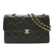 Chanel Vintage Pre-owned Laeder chanel-vskor Black, Dam