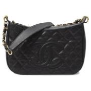 Chanel Vintage Pre-owned Laeder chanel-vskor Black, Dam