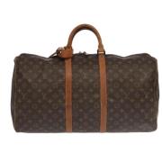 Louis Vuitton Vintage Pre-owned Canvas louis-vuitton-vskor Brown, Dam