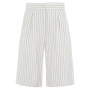 Loulou Studio Skräddade Bermuda Shorts White, Dam