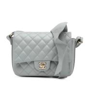 Chanel Vintage Pre-owned Laeder chanel-vskor Gray, Dam