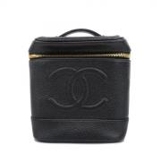 Chanel Vintage Pre-owned Laeder handvskor Black, Dam