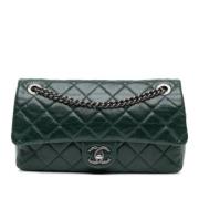 Chanel Vintage Pre-owned Laeder chanel-vskor Green, Dam