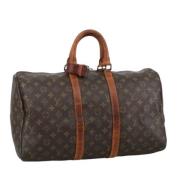 Louis Vuitton Vintage Pre-owned Canvas resvskor Brown, Dam