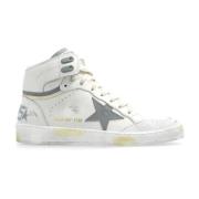 Golden Goose Sneakers Sky Star med vadderad tunga White, Dam