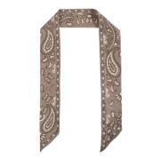 Golden Goose Sidenscarf Beige, Dam