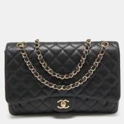 Chanel Vintage Pre-owned Laeder chanel-vskor Black, Dam