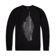 Marcelo Burlon Plume Sweatshirt Black, Herr