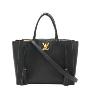 Louis Vuitton Vintage Pre-owned Laeder louis-vuitton-vskor Black, Dam