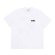 Arte Antwerp Blommigt Tryck Tee Mjuk Bomull T-shirt White, Dam